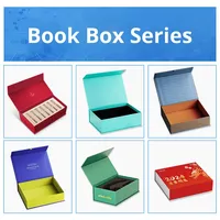 Boîte à tiroir rigide en carton blanc personnalisée pour cadeaux et artisanat avec gaufrage, lamination brillante, forme rectangulaire, emballage personnalisable