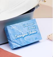 KELEE Feuille de détergent à lessive Deep Care Sous-vêtements Laundry Underwear Washing Sheets