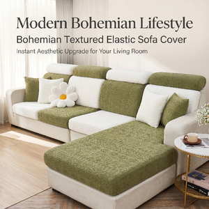 Housse de canapé moderne élastique en jacquard épaissi pour salon, coussin de <span class=keywords><strong>chaise</strong></span> longue, universelle quatre saisons, anti-griffures pour <span class=keywords><strong>chat</strong></span> - Product Image 2