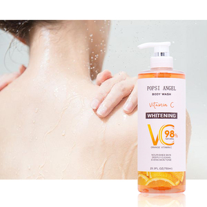 Gel Douche Liquide en Gros Marque Blanche Niacinamide Vitamine C 750ml Hydratant Exfoliant Nettoyant Corps pour Soin de la Peau Éclaircissant - Product Image 5