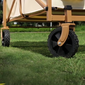 En stock, livraison rapide, chariot de camping portable, grande capacité, chariot pliable pour pique-nique, randonnée, pêche, chariot utilitaire extérieur - Product Image 3