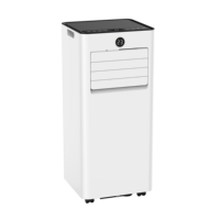 Solution de déshumidification pour climatiseur électrique à télécommande en plastique durable pour la maison et les hôtels - Unité intérieure portable