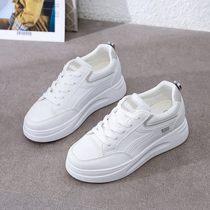 Chaussures pour femmes, chaussures blanches, baskets respirantes pour femmes - Product Image 3