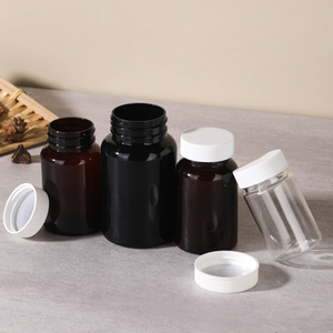 Botellas de Plástico PET de Grado Alimenticio con Tapa de Rosca, 120 ml, Vacías, Impresión Personalizada, Envase para Cápsulas y Medicamentos - Product Image 6