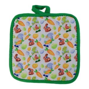 حصيرة للمطبخ مخصصة للشواء والحفلات وللحفلات الباربيكيو بأشكال صناعية حامل وعاء قطني بأقفال مصمم للعمل على الطبخ والخبز ومقاوم للحرارة - Product Image 2