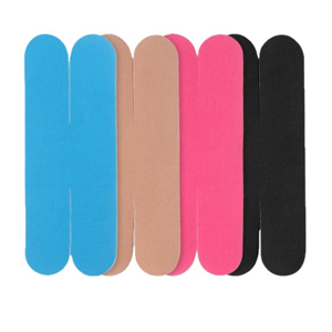 Cinta <span class=keywords><strong>Kinesio</strong></span> precortada con embalaje OEM, parche muscular de algodón elástico impermeable <span class=keywords><strong>para</strong></span> soporte de ejercicio, Ideal <span class=keywords><strong>para</strong></span> fijación de hombros - Product Image 6