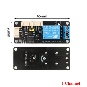 บอร์ดแยกส่งสัญญาณสื่อสารทางช่อง1 2 4 8 16ช่องโมดูล5โวลต์แหล่งจ่ายไฟไออิก I2C สื่อสารออปโต้คัปเปลอร์ XL9535-K1V5 - Product Image 3