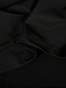 Men's solid color stand-up collar short-sleeved casual T-shirt, autumn clothing factory, customization available.F10 - Product Image 5