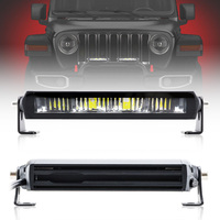 Barre lumineuse LED tout-terrain de 9 pouces, nouveau design, éclairage de travail LED pour toit 4x4, camion, VTT, UTV, éclairage de conduite LED
