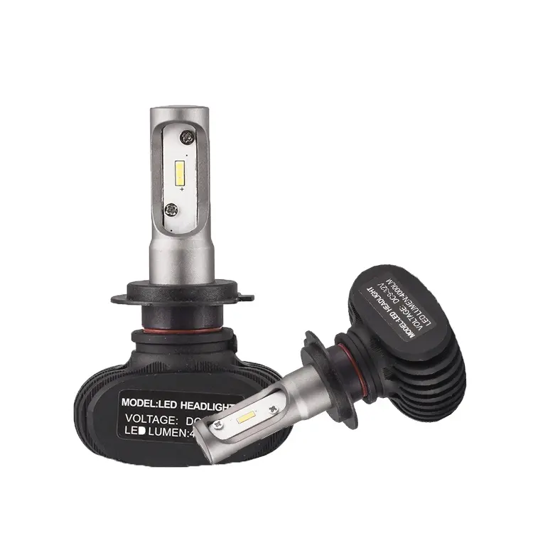 Lampe de voiture extérieure en aluminium, ampoules LED, à montage facile, pour voiture tout terrain, étanche IP68, 24w, H11, 4000lm, nouveau, 2020