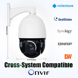 Cámara de Vigilancia Inteligente PTZ para Exteriores, 3MP, <span class=keywords><strong>IP</strong></span>, CCTV, Seguridad, <span class=keywords><strong>Zoom</strong></span> <span class=keywords><strong>20X</strong></span>, Visión Nocturna IR de 80m, Detección de Intrusión - Product Image 4