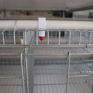 Baterí<span class=keywords><strong>a</strong></span> de alta eficiencia para criar pollos, jaula de malla duradera, equipo de crí<span class=keywords><strong>a</strong></span> de aves de corral para granja de pollos de capa agrícola - Product Image 3