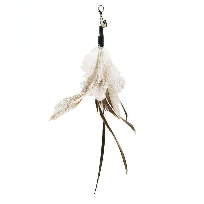 pluma de flor marrón