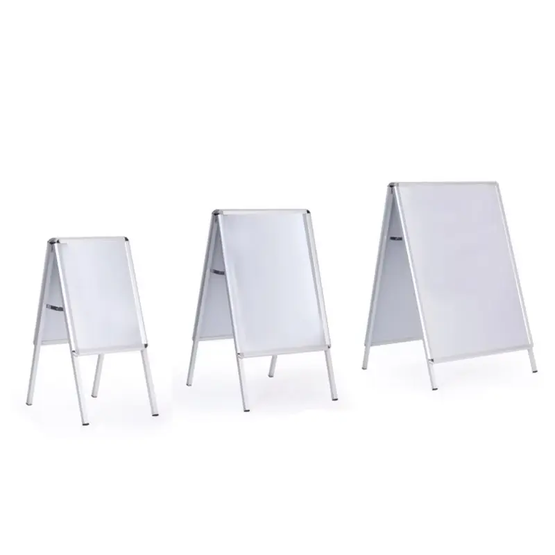 European display advertising board metal sign stand A0 A1 A2