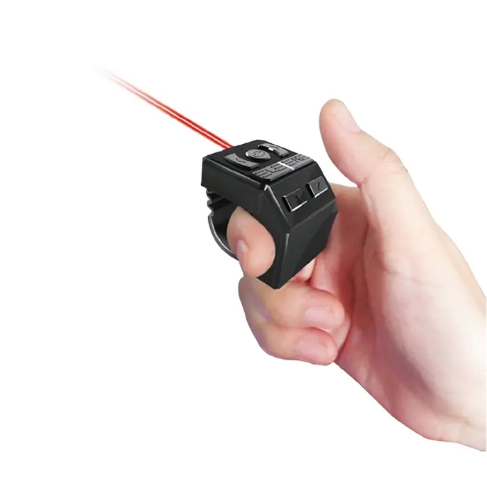 Présentateur laser sans fil de souris 3d de style anneau de 1mW