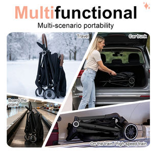 Poussette pour bébé Coche pour bébés Poussette de voyage Chariot Léger Kinderwagen Poussette de <span class=keywords><strong>luxe</strong></span> pour enfants - Product Image 6