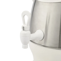 Machine à thé électrique turque de haute qualité, bouilloire en acier inoxydable, samovar d'urne à thé ou de théière électrique