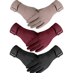 DSX Model 25 Custom Winter Casual <b>Gloves</b> Fashion Women Touchscreen <b>Warm</b> Outdoor Velvet Viscose/Polyester Thermal Wrist Needle - Product Image 4