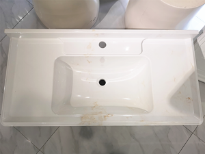 Lavabo de Baño Moderno de <span class=keywords><strong>Diseño</strong></span> Blanco en FRP - Product Image 3