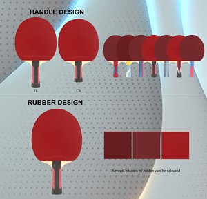 KangFeng professionale fatto a mano racchetta da ping pong <span class=keywords><strong>Bat</strong></span> OEM personalizzato di alta qualità per lo sport di intrattenimento
