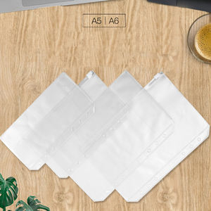 <span class=keywords><strong>Classeur</strong></span> A6 économique 6 trous en <span class=keywords><strong>plastique</strong></span> poche transparente <span class=keywords><strong>pochette</strong></span> à fermeture éclair mini <span class=keywords><strong>classeur</strong></span> à anneaux en PVC - Product Image 1