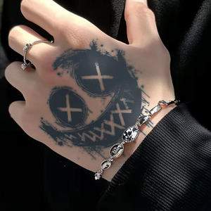 Vente chaude BG série réaliste Cool mat homme femmes à base <span class=keywords><strong>de</strong></span> plantes <span class=keywords><strong>Jagua</strong></span> jus <span class=keywords><strong>encre</strong></span> étanche Semi Permanent corps Art tatouage autocollant - Product Image 1