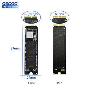 OSCOO NVMe M.2 SSD フェストプレート 256GB～2TB 内蔵ハードドライブ Macbook Air & Mac Pro 13インチ 2013-2017 ノートパソコン用 - Product Image 3