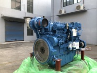Moteur diesel marin turbocompressé SCDC Weichai Baudouin 6M33C500-15 368 kW 500 CV 1500 tr/min 6 cylindres avec certification CCS pour bateau de pêche