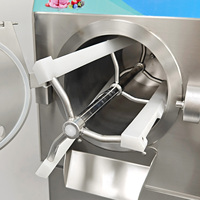 Machine à glaces italiennes et sorbets artisanale certifiée ETL ICM-48S 125L/H pour milkshakes et crèmes glacées, modèle sur pied