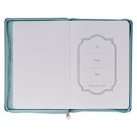 Journal A5 Wake up and Be Awesome avec couverture rigide et logo personnalisé Cahier d'agenda ligné basé sur la foi en bleu Poids du papier 100gsm pour cadeaux
