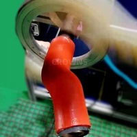 Machine à enrouler les tuyaux en silicone portative, utilisez du ruban adhésif en cellophane de 13 mm, film authentique