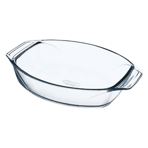 Pirofila en verre borosilicate (30x21x7cm) ovale transparente 410B000 7644 - Product Image 3
