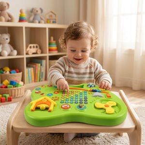Juguete Musical Bilingüe 5 en 1, Juego de Música con Alfabeto y Números de Animales, Juguete Sensorial Interactivo para Bebés de 6 Meses en Adelante - Product Image 3