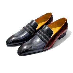 Luxurious handcrafted leather men's <b>shoes</b> are suitable for casual, formal events, parties and weddings. - Product Image 4