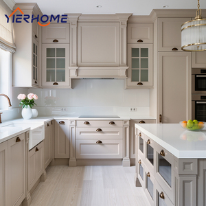 Meubles de <span class=keywords><strong>cuisine</strong></span> en bois massif laqué blanc sur mesure et ensemble de meubles de salle de bain modernes |   <span class=keywords><strong>Cuisine</strong></span> complète - Product Image 1