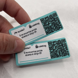 Nfc Chip Patch Woven Labels for Clothing - Product Image 3