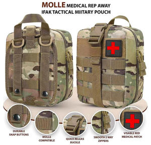 Trousse de premiers soins tactique Oxford <span class=keywords><strong>900D</strong></span> pour l'extérieur, pochette médicale MOLLE pour le camping et l'EDC - Product Image 3
