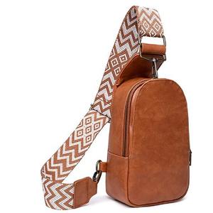 Bolso Bandolera de PU para Mujer, a la Moda, para Todas las Temporadas, con Correa Ancha, Estilo Casual, Tipo Moto, con Cierre de Cremallera, Directo de Fábrica - Product Image 1