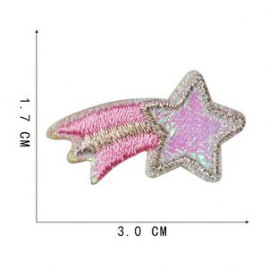 Cartoon Iron on /self Sticker Embroidery Shooting Star Lollipop Angel Watermelon Patch for Kid Clothes Bag Decoration - Product Image 5