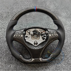 Volante Riscaldato in Finta Pelle Scamosciata per Interni Auto <span class=keywords><strong>BMW</strong></span> Serie E: E90 328i, E60, E46, E87, E92, M3, E39, X5 E70, X6 E71 - Product Image 6