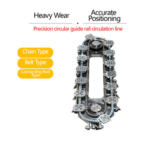 Nhà máy cung cấp Chuỗi Cong hướng dẫn hệ thống Vòng Liên Kết truyền đạt mô-đun dây chuyền lắp ráp tự động băng tải thiết bị tùy biến - Product Image 3