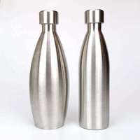 Bouteille d'eau isotherme en acier inoxydable grande capacité en forme de cola, thermos de voyage réutilisable, gourde sous vide – Vente en gros