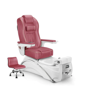 Nieuwste Ontwerp Witte Massage Manicure Stoel Elektrische Liggende Voet <span class=keywords><strong>Spa</strong></span> Pedicure Stoel Voor Nagelsalon - Product Image 6
