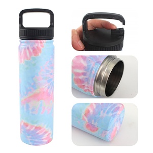 Wholesale Vacuum Insulated Powder Coated Double Wall Stainless Steel Sports Water Bottles With Bpa Free Lid - Product Image 2