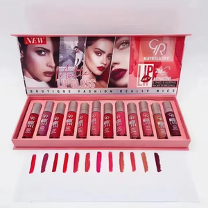 Ltramo-Juego de Cosméticos líquidos, 12 colores, Pintalabios - Product Image 5