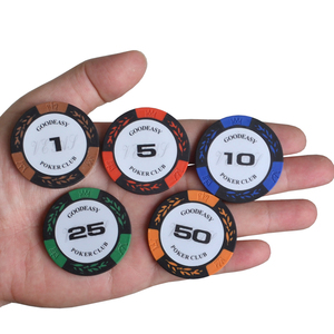 Jetons <span class=keywords><strong>de</strong></span> poker personnalisés Texas Hold'em 14g en argile <span class=keywords><strong>de</strong></span> blé pour <span class=keywords><strong>casino</strong></span> - Product Image 2