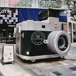 2025 Big Ice Cream Van Party Concession Taco Car Mobile Coffee <b>Snack</b> <b>Box</b> Cart Bbq Trailer Food Truck Equipment - Product Image 5