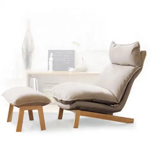 2020 estilo japonês moderno sala de estar quarto sofá de tecido preguiçoso simples sofá ao ar livre cama