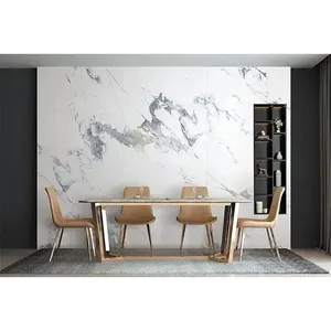 Azulejo de piso de mármore cinza natural, preço de fábrica, grande galinha polida cinza mármore para sala de estar