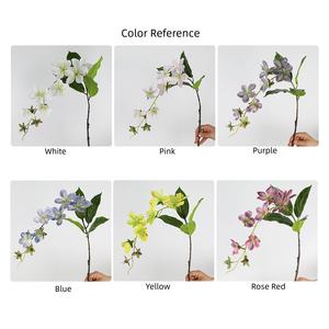 Jasmin arabe <span class=keywords><strong>pleureur</strong></span> artificiel de Monet de 30.7 pouces-Fleurs de rangée de sol de mariage, accessoires de décoration de plafond et arrangement floral - Product Image 4